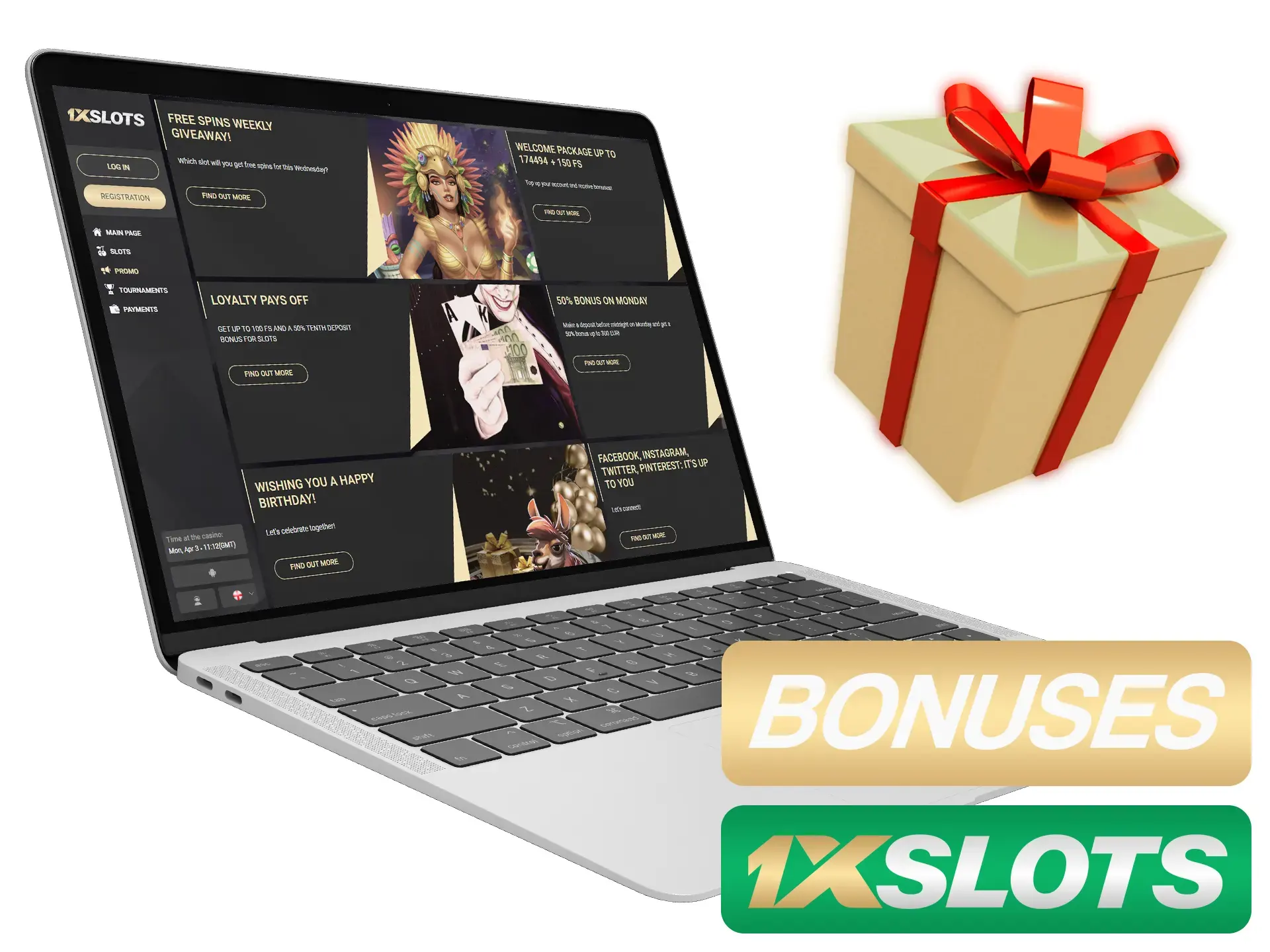 Solicite todos os bônus 1xSlots disponíveis.