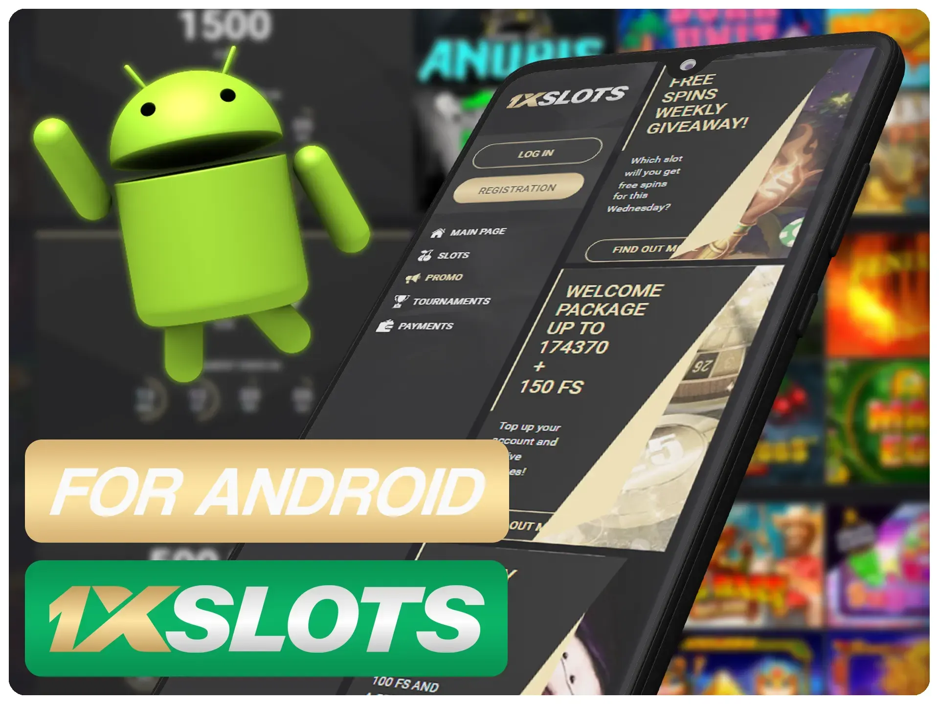 O aplicativo 1xSlots pode ser instalado na maioria dos dispositivos Android.
