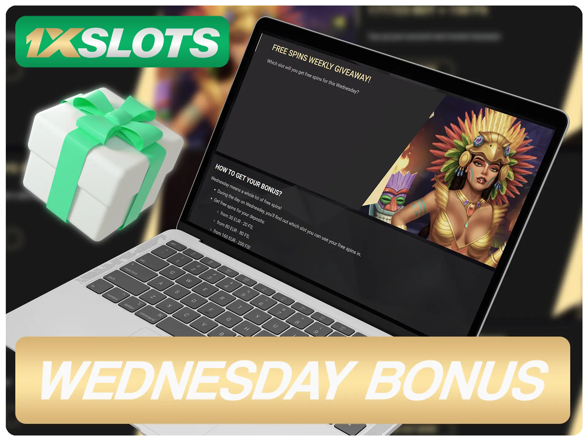 Visite a página de promoções do 1xSlots e solicite seu bônus de quarta-feira.